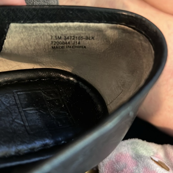 Frye Pointed Toe Leather Ballet Flats - Picture 9 of 9